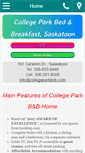 Mobile Screenshot of collegeparkbnb.com